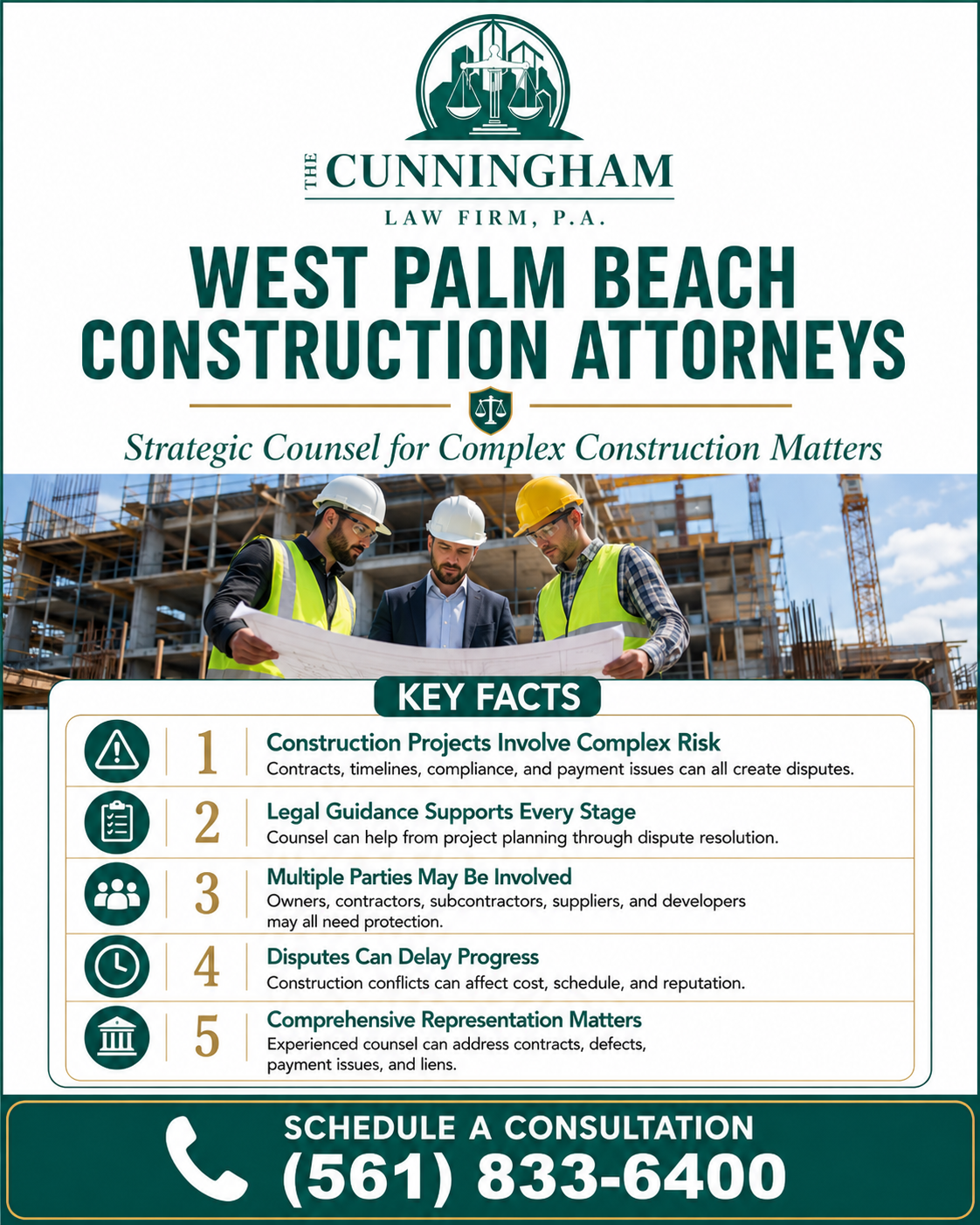 Construction Attorney Infographic