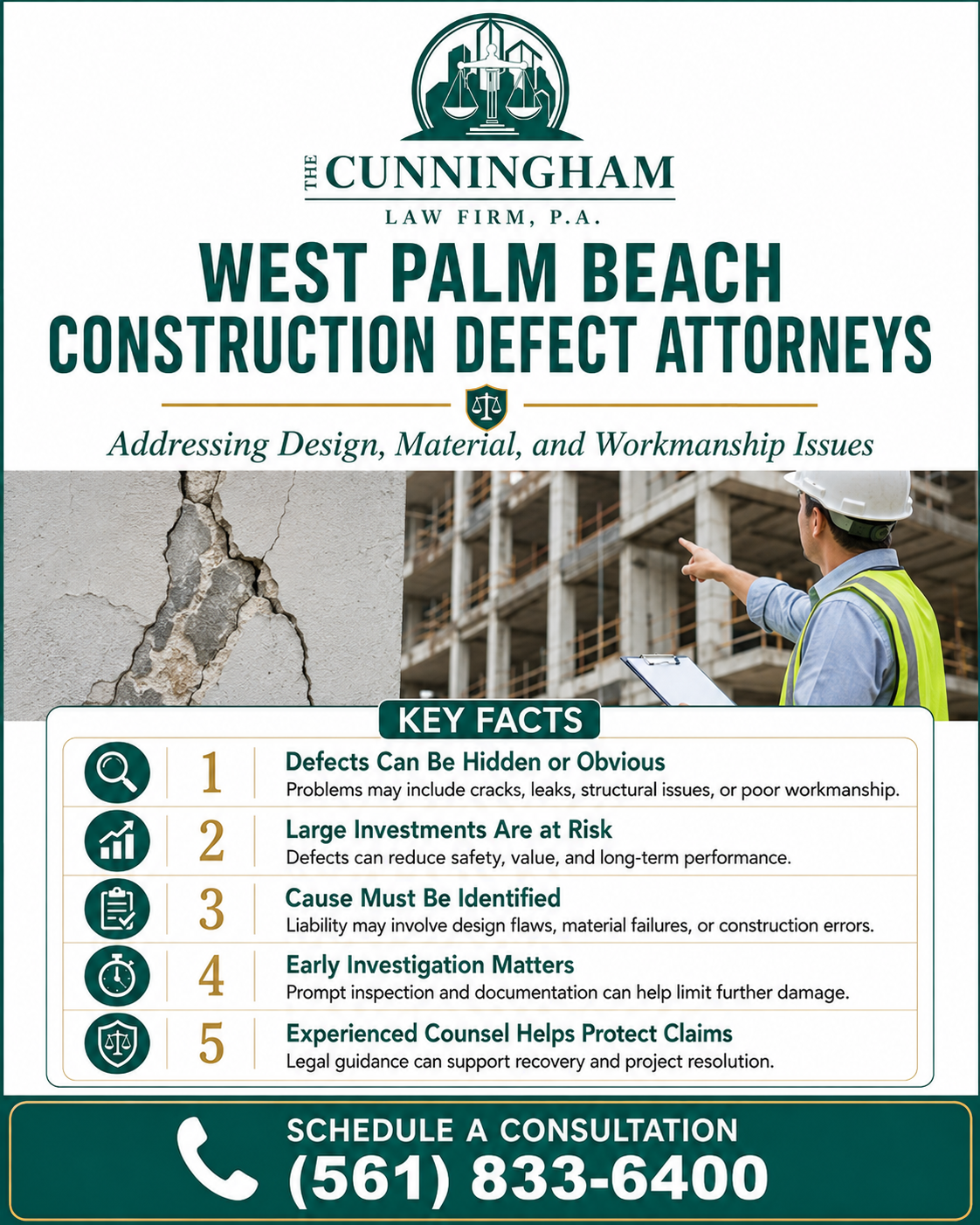 Construction Defect Attorney Infographic